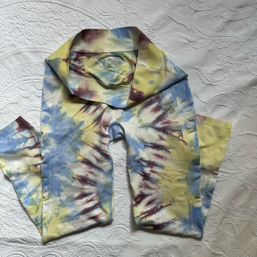 Tory Sport AceBlue Size L Leggings - Picture 3 of 4